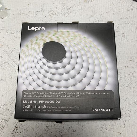 7 Boxes of Lepro LED Tape lights 5m Daylight White 5M/16.4 ft With Connectors - Picture 3 of 8
